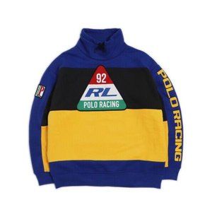 POLO RALPH LAUREN 92 RL POLO RACING FUNNEL NECK SWEAT 710767829001